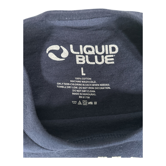 NWOT Grateful Dead Tour Alumni Blue Cotton T-Shirt Sz L - Picture 4 of 4